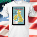 Awesome Michael Shannon & Jason Narducy The 40th Anniversary Tour UK 2025 Poster shirt