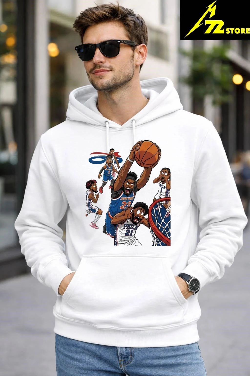Josh Hart Monster Dunk Knicks Shirt