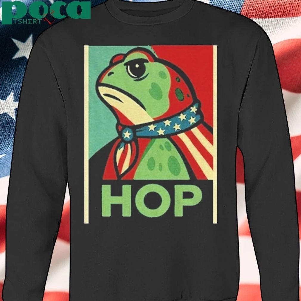Hop No Hope Without Hop I Resist Portland Frog Shirt