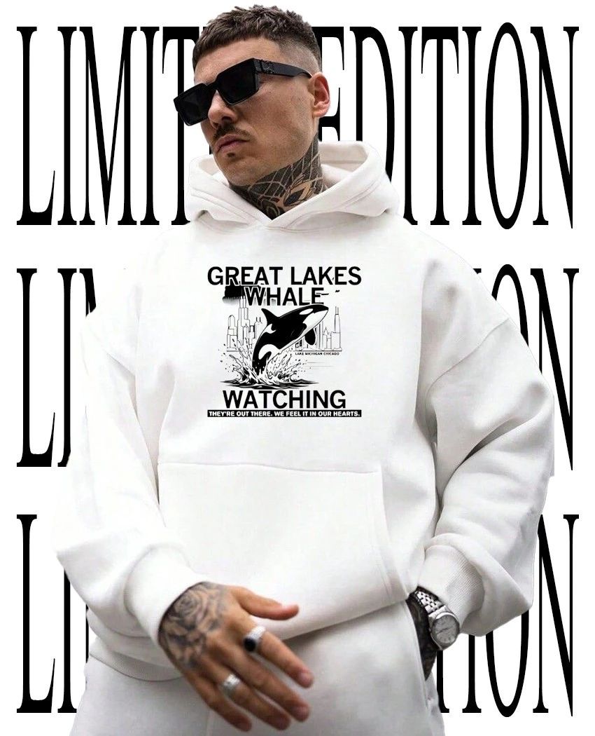 Great Lakes Whale Watching They’re Out There We Feel It in Our Hearts Lake Michigan Chicago shirt