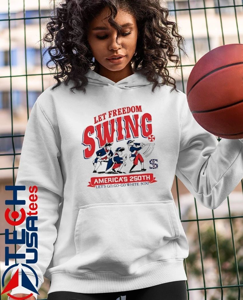 Let Freedom Swing America’s 250th let’s go Co-Co-White Sox shirt