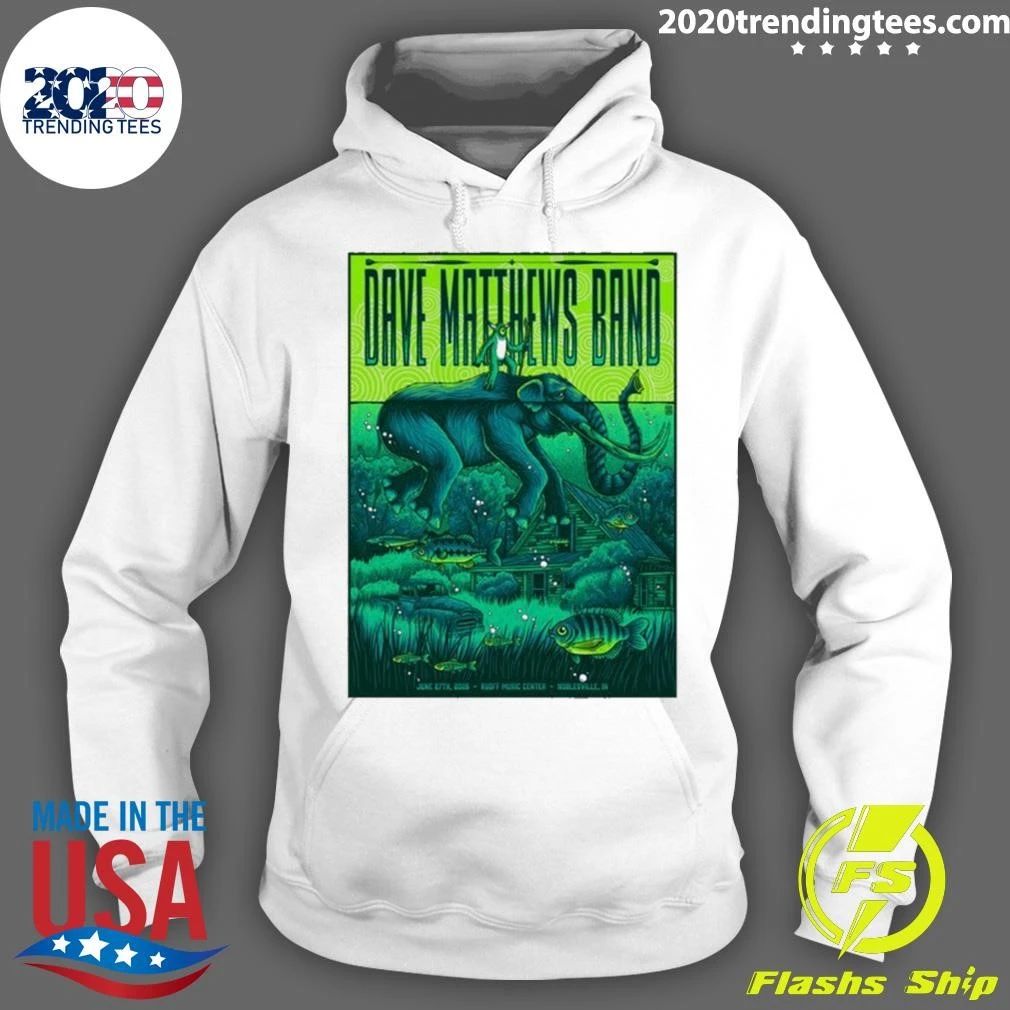 Dave Matthews Band June 27 2026 Ruoff Music Center in Noblesville IN Tee Shirt