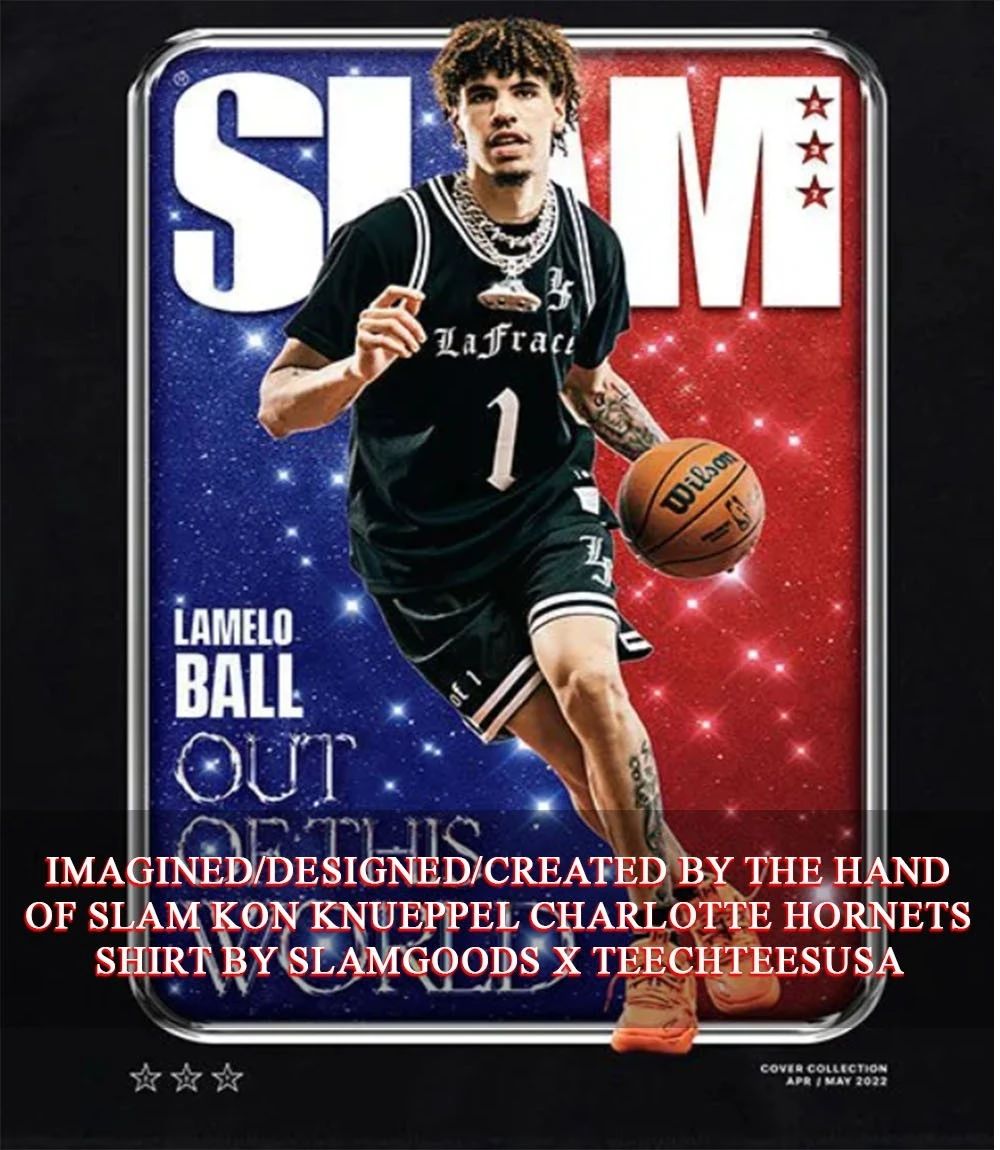 SLAM LaMelo Ball out of this World shirt by slamgoods