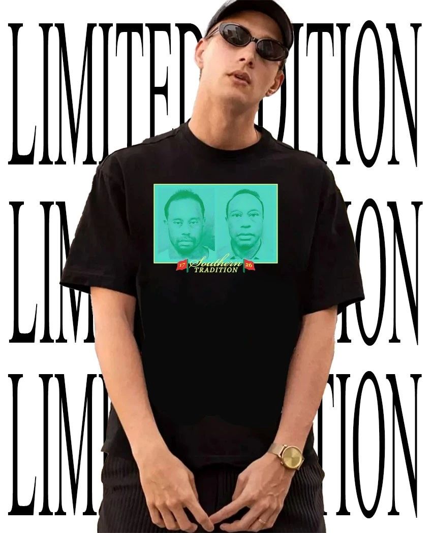 Tiger Woods Mugshot Southern Tradition Masters Golf Humor shirt