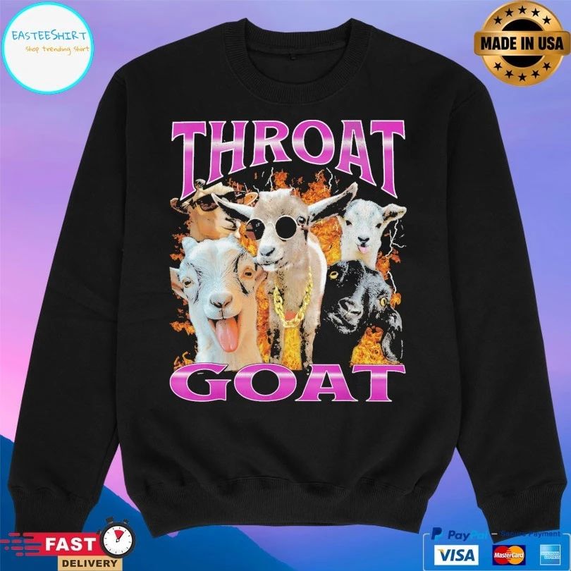 Throat Goat Goats With Sunglasses T-shirt