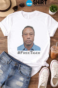 Free Tiger And Woods Mugshot Shirt