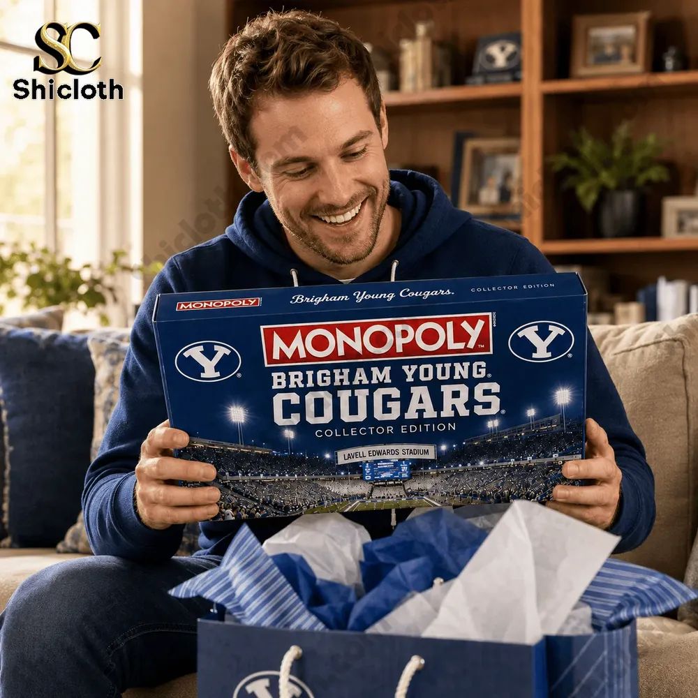 BYU Cougars Collector’s Edition Monopoly Board Game