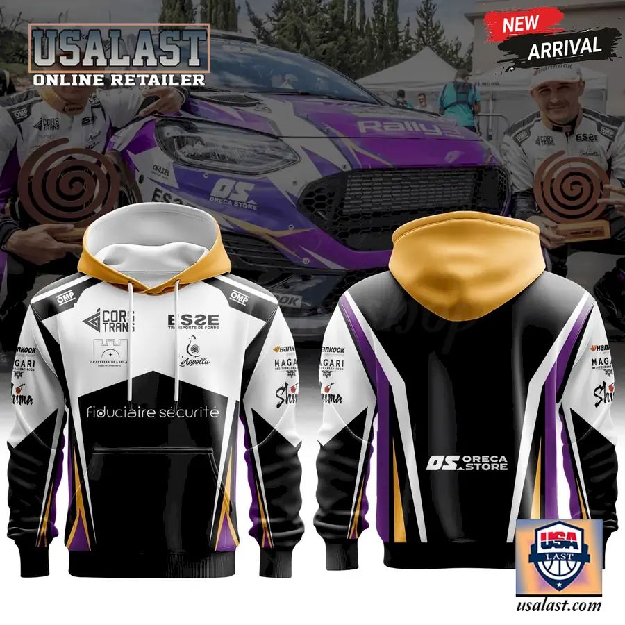 Ghjuvanni Rossi WRC3 Racing Apparel Hoodie Shirt