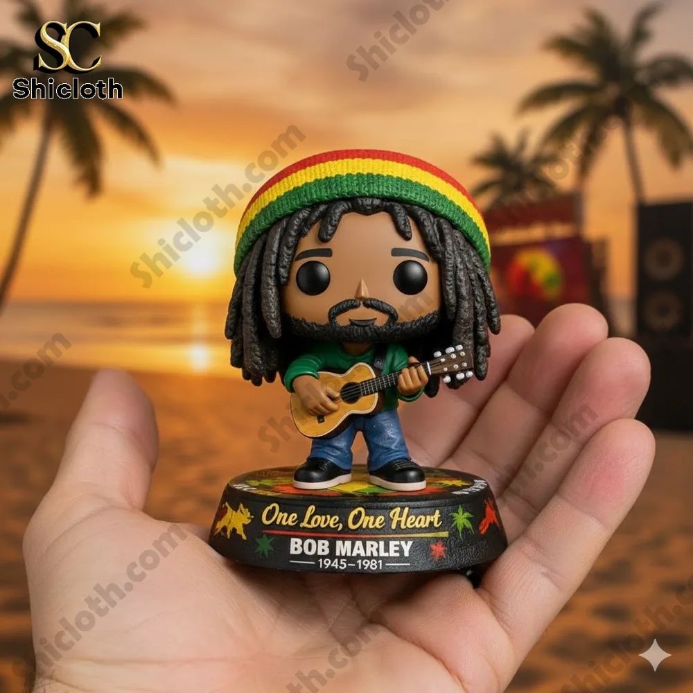 Bob Marley Reggae Legend Desktop Figure Pop Doll