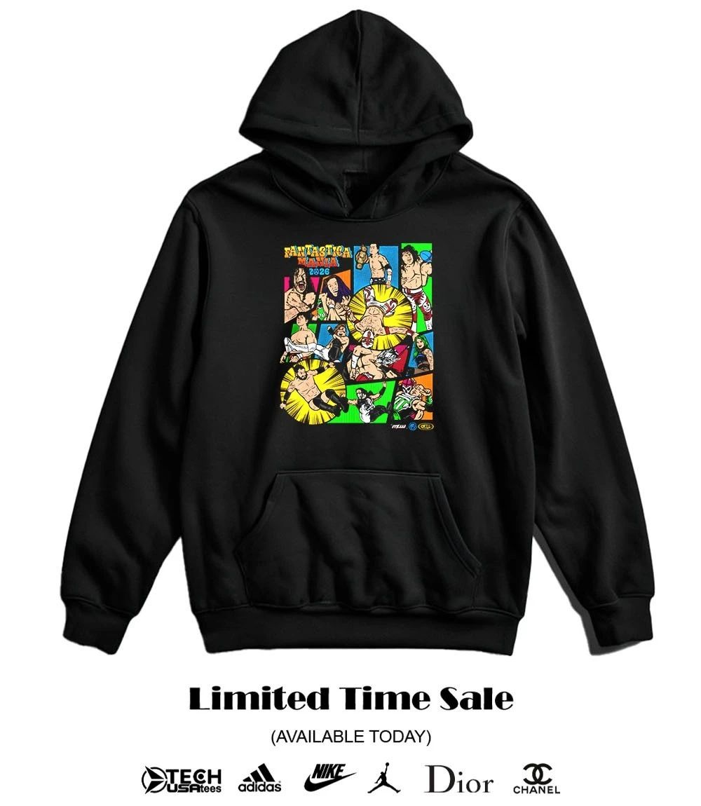 MLW Fantastica Mania U.S.A. 2026 comic shirt