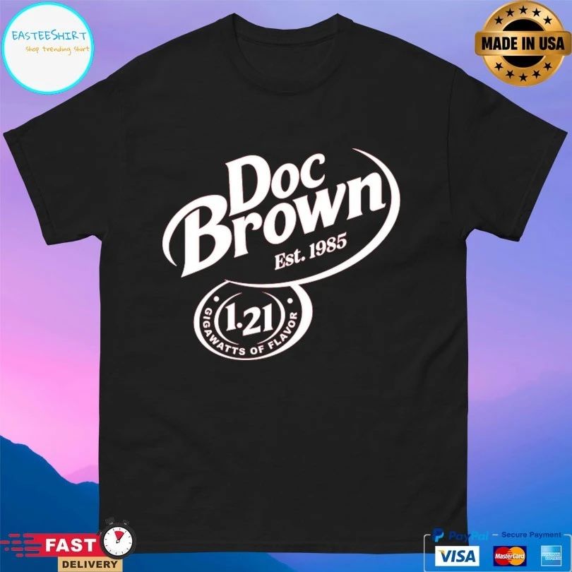 Doc Brown Est 1985 Gigawatts Of Flavor T-shirt
