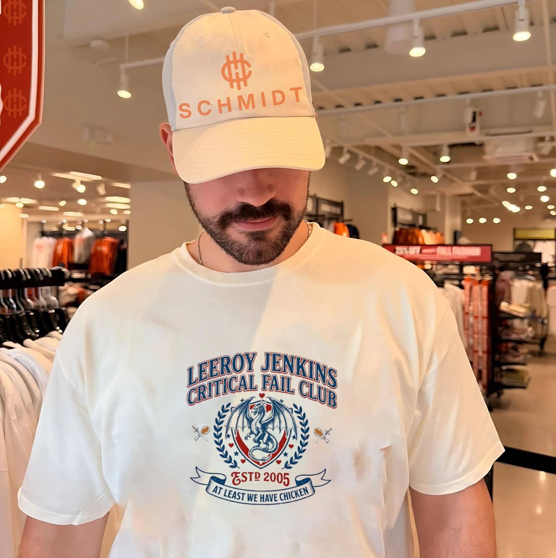 Leeroy Jenkins Critical Fail Club Est 2005 At Least We Have Chicken shirt