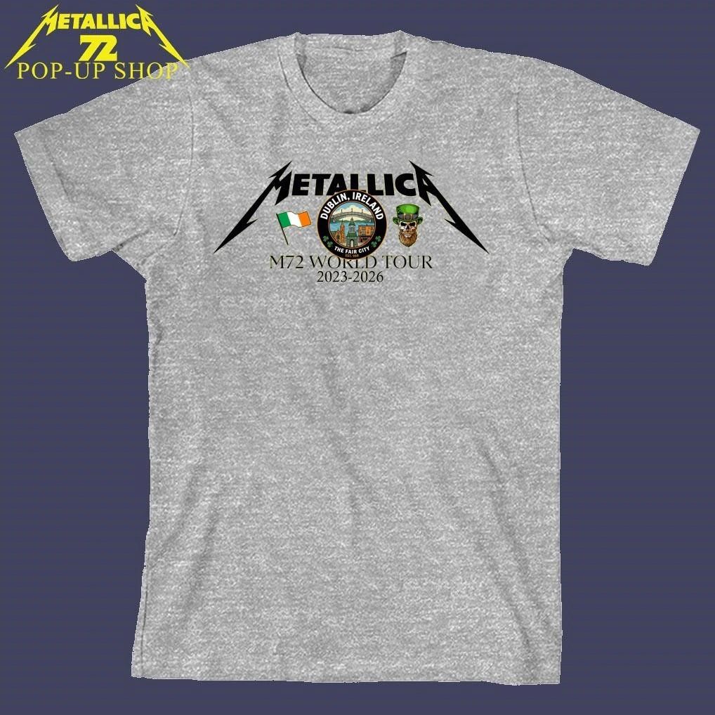 Metallica M72 Dublin, Ireland World Tour 2023-2026 T-Shirt