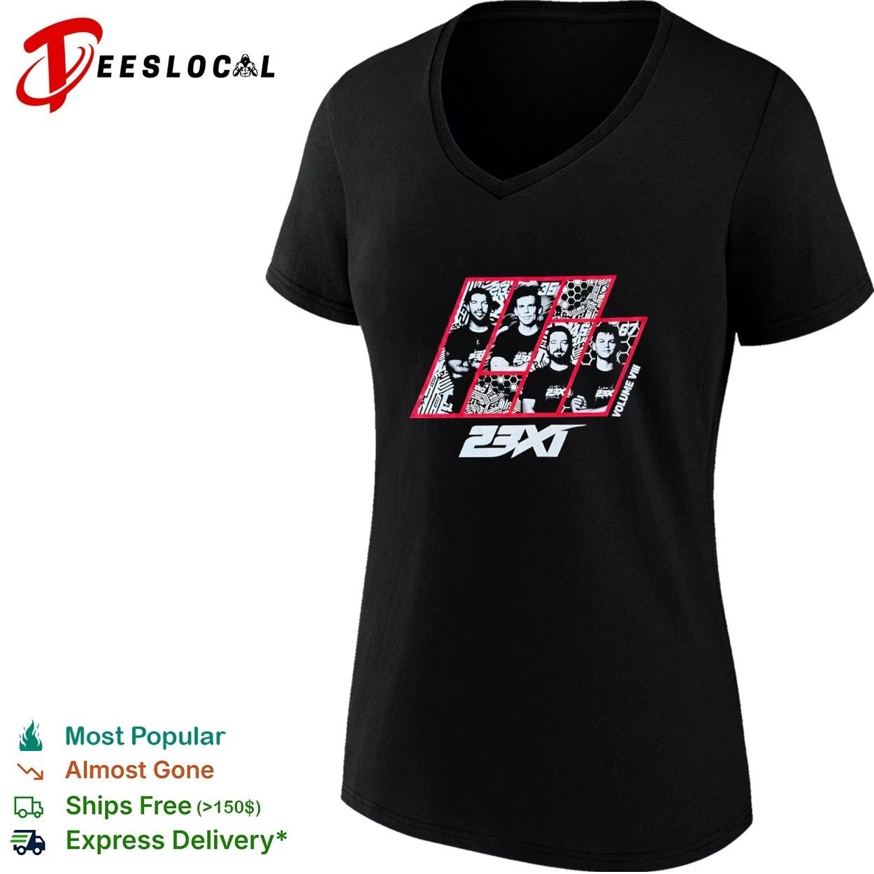 23XI Racing Volume VII NASCAR Bubba Wallace T-shirt
