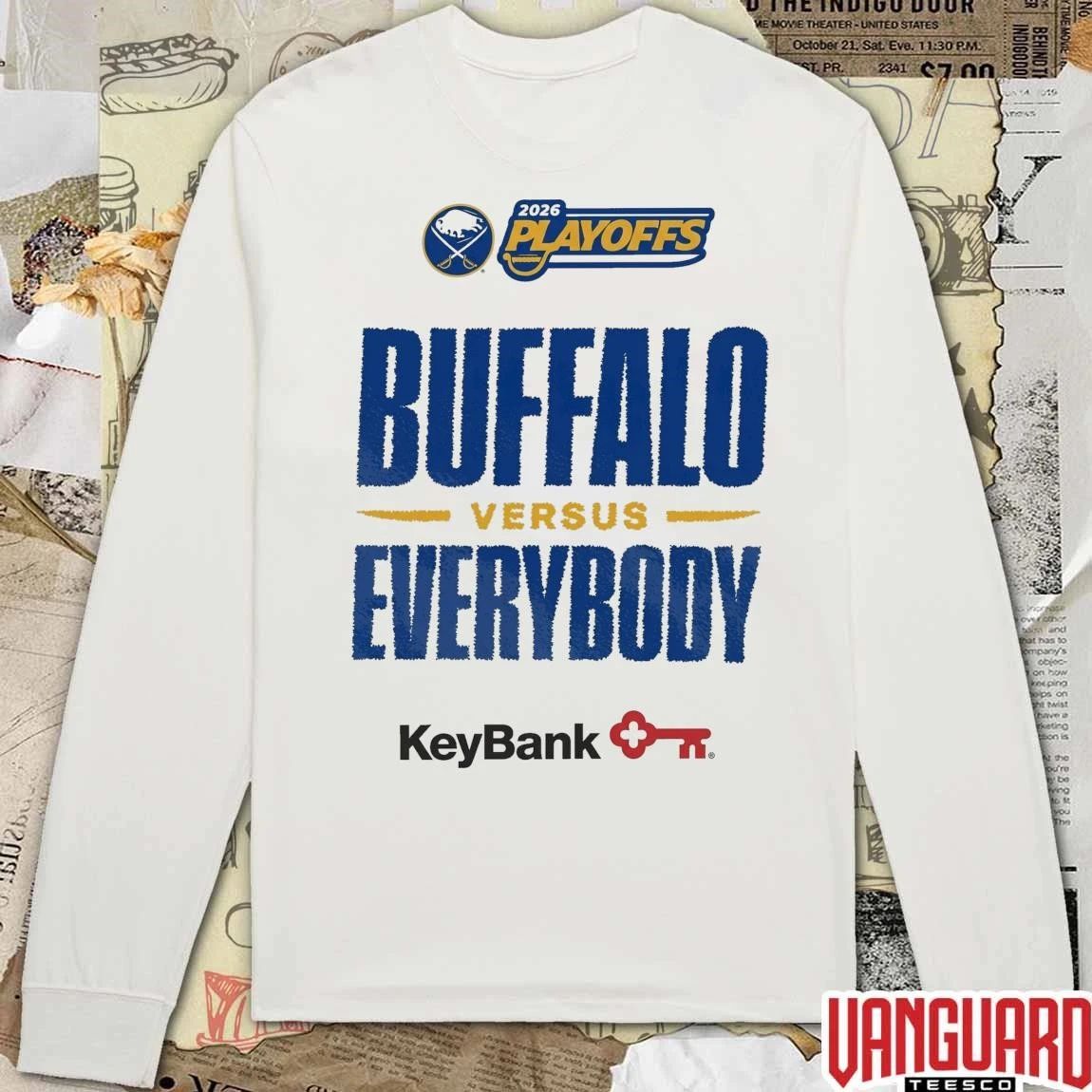 Buffalo Sabres Vs Everybody 2026 NHL Playoffs Keybank t-shirt
