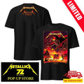Metallica Nino Cammarata Bologna 2026 Double Sided T-Shirt