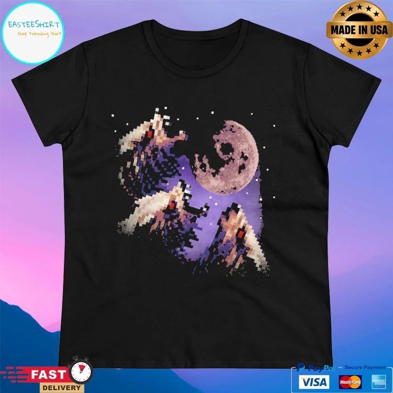 Three Warg Moon T-shirts