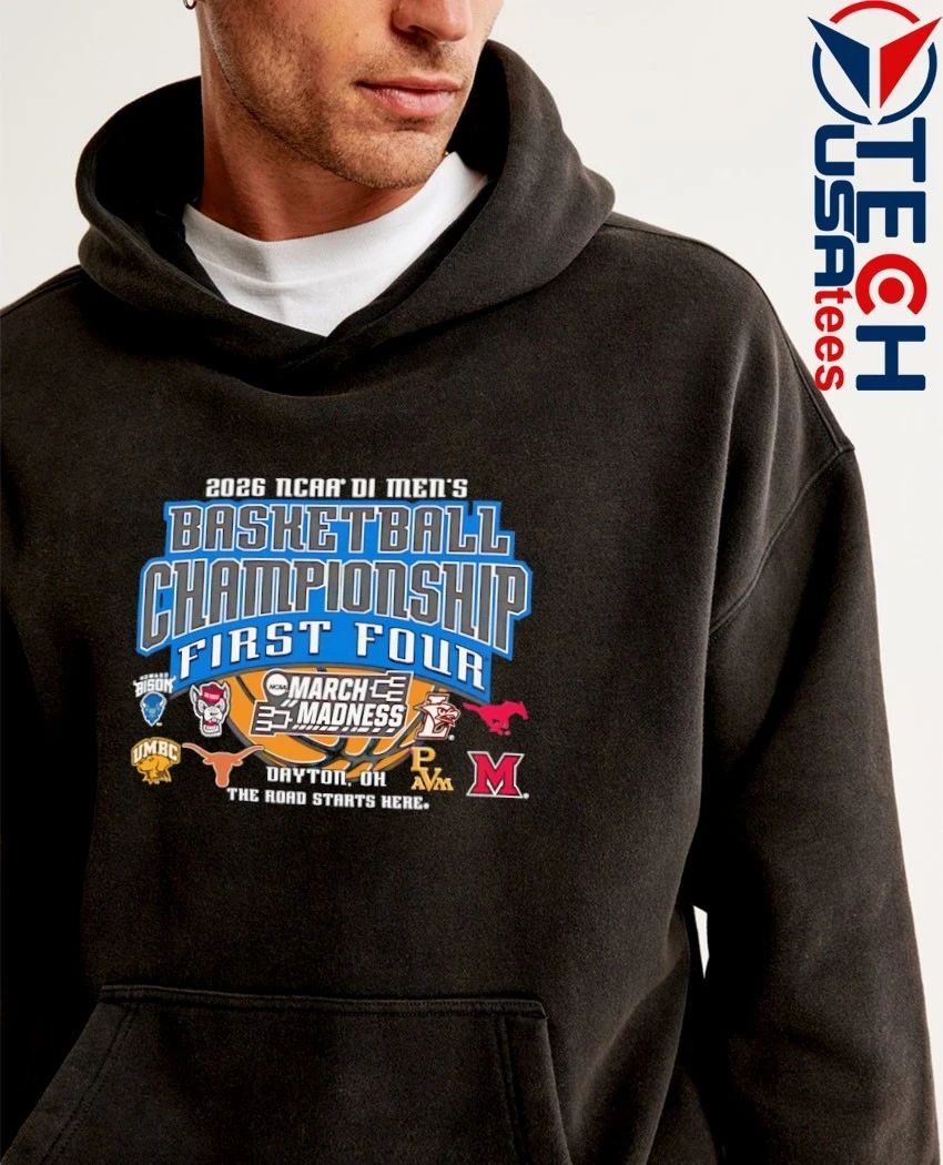 March Madness 2026 NCAA DI Men’s Basketball Championship First Four Dayton shirt
