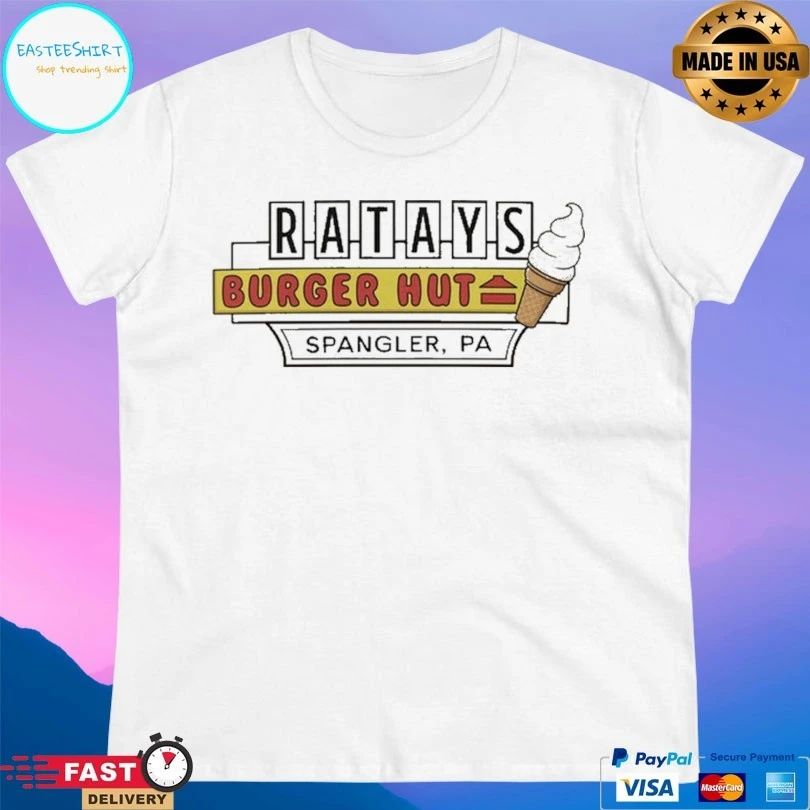 Ratays Burger Hut Spangler Pa T-shirts