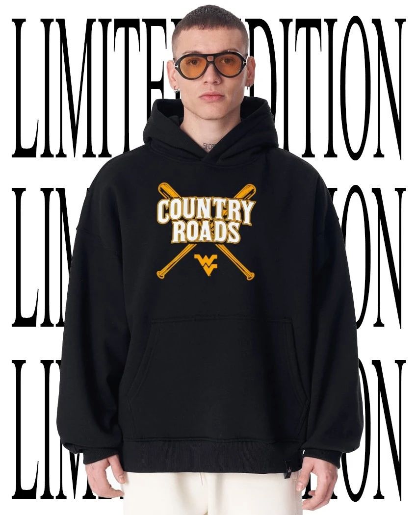 West Virginia Mountaineers Baseball Country Roads shirt