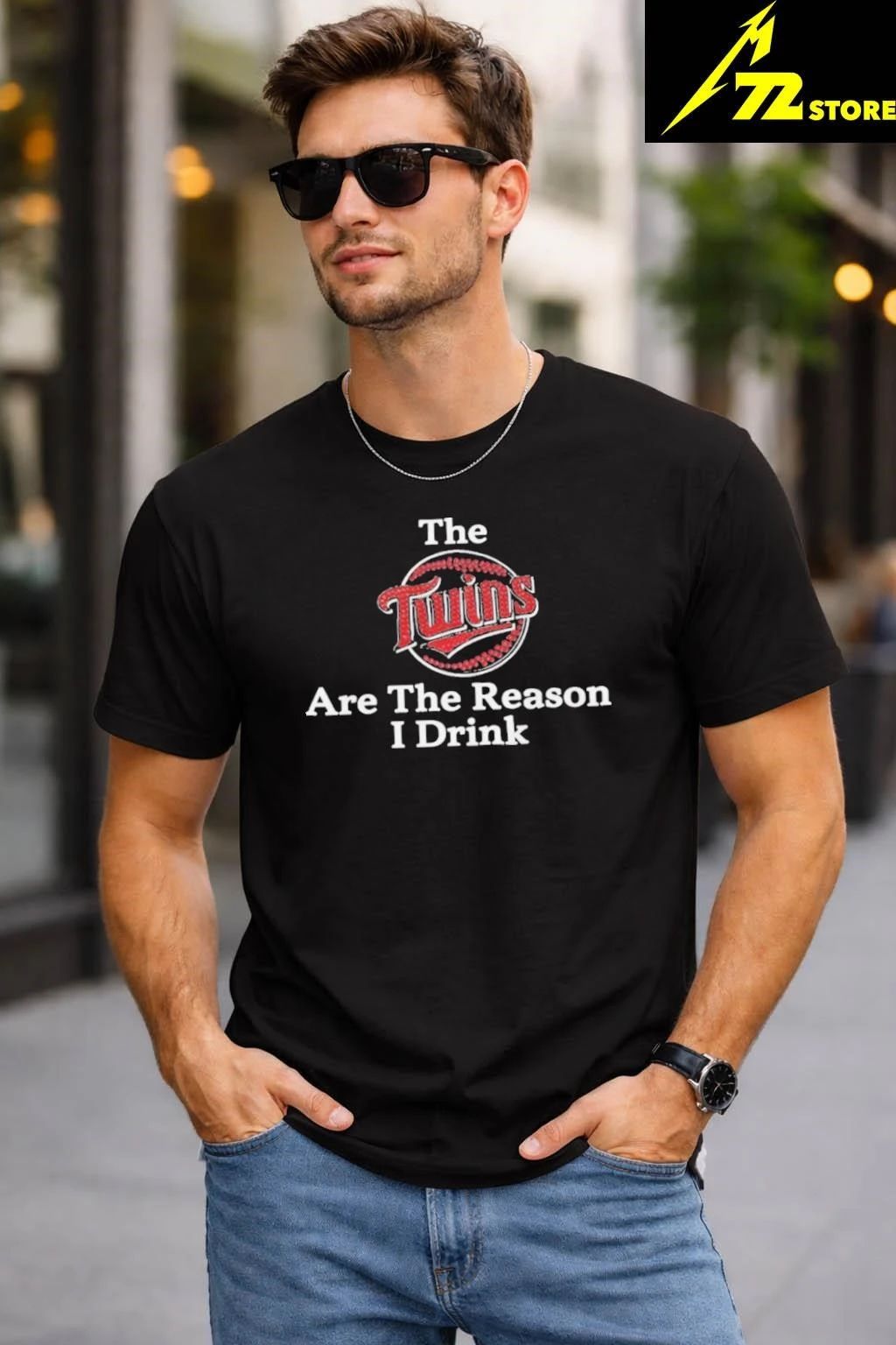 The Twins Are The Reason I Drink Shirt