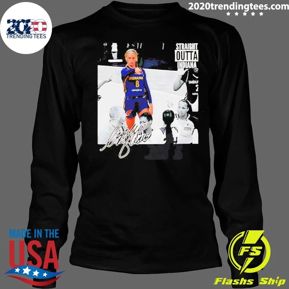 Sophie Cunningham Straight Outta Indiana Basketball shirt