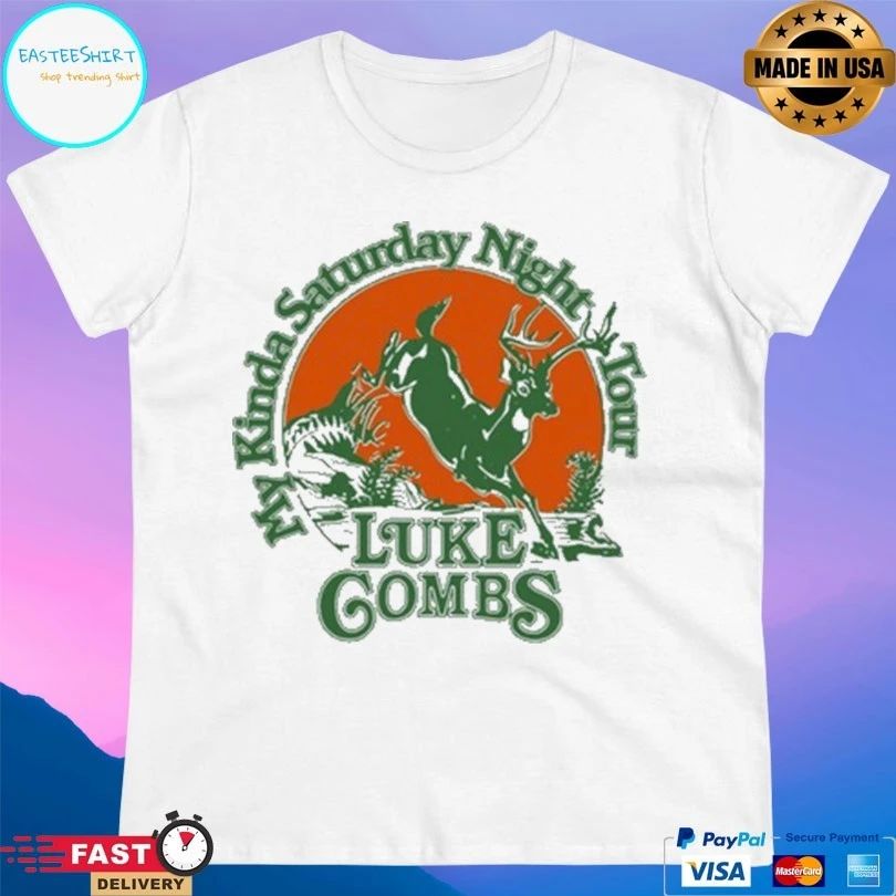 Luke Combs My Kinda Saturday Night Tour 2026 Deer T-shirt