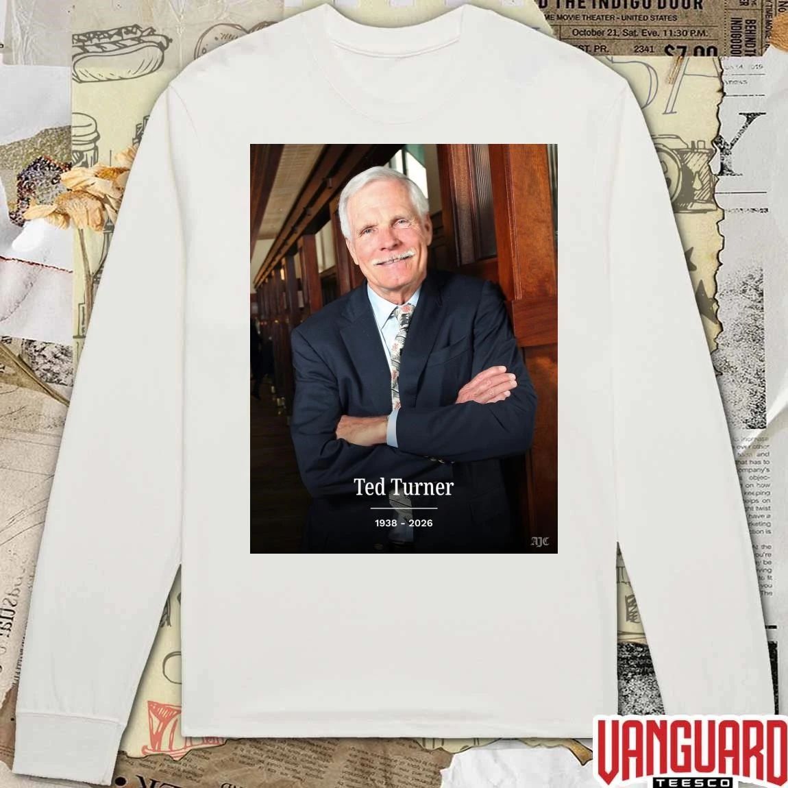 Ted Turner 1938 – 2026 Keisha Lance Bottoms t-shirt