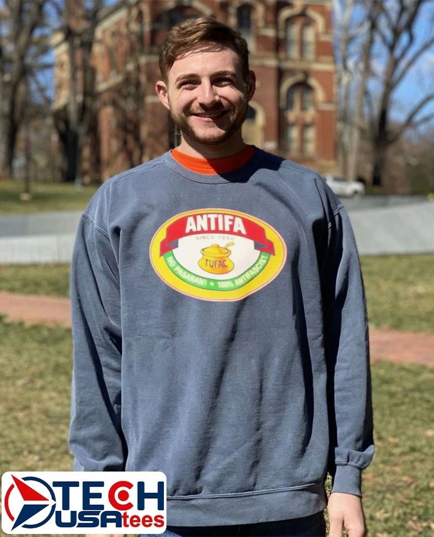 Antifa Tufac no pasaran 100 percent antifascist shirt
