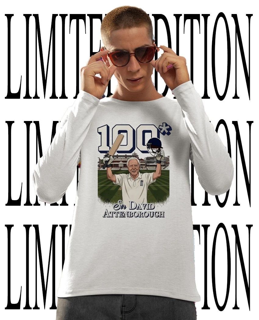 Uncle Reco 100 years Sir David Attenborough shirt