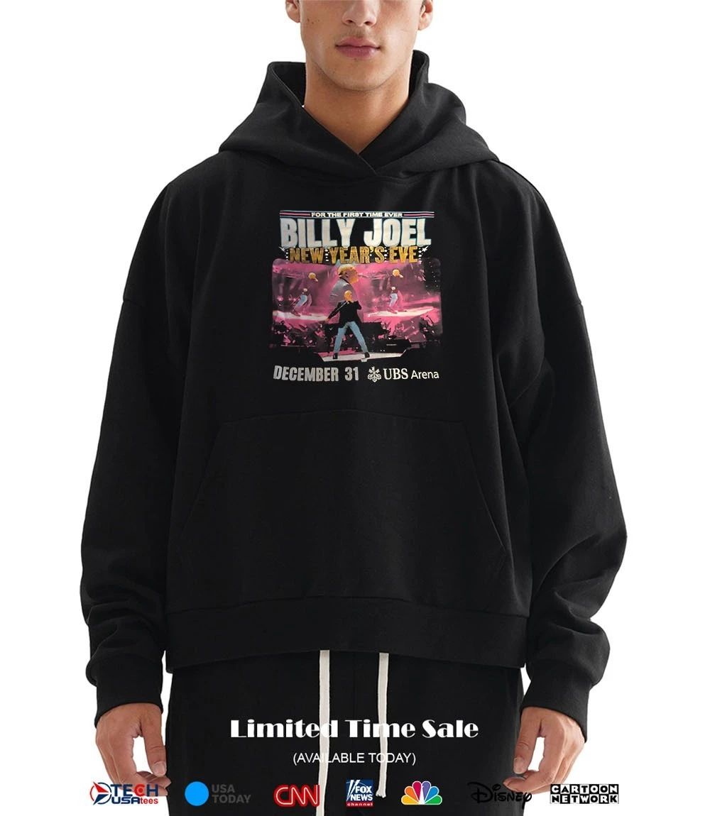 For the first time ever Billy Joel New Year’s Eve concert shirt