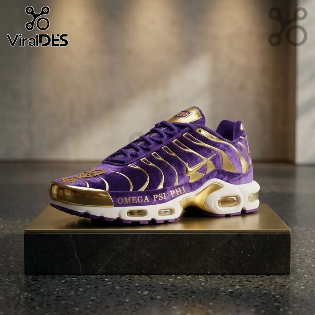 Omega Psi Phi Collector Edition Air Max Plus Shoes