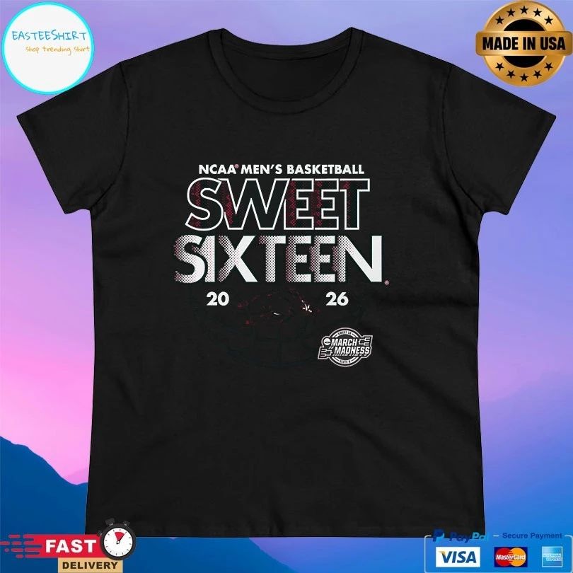Arkansas Razorbacks NCAA Men’s Basketball Sweet Sixteen March Madness 2026 T-shirts