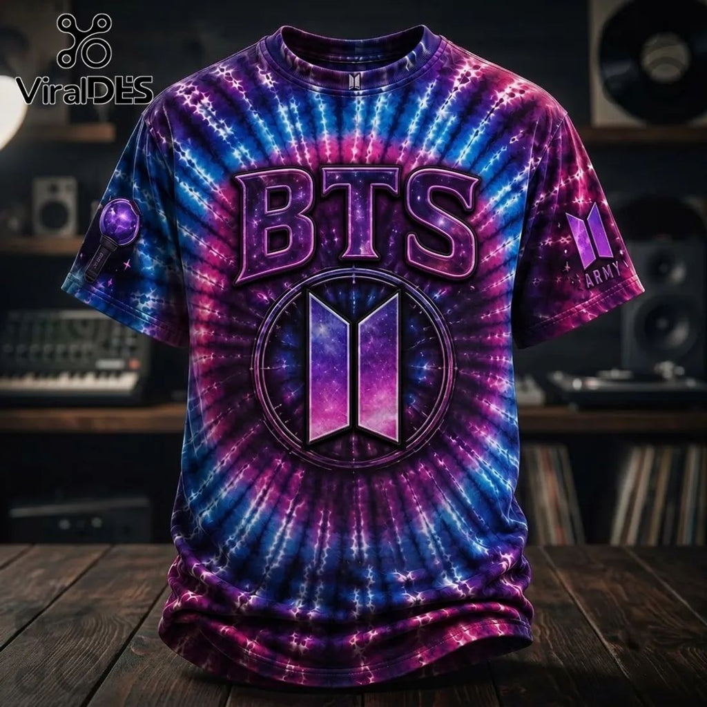 BTS Galaxy Limited Edition Tie Dye T-Shirt