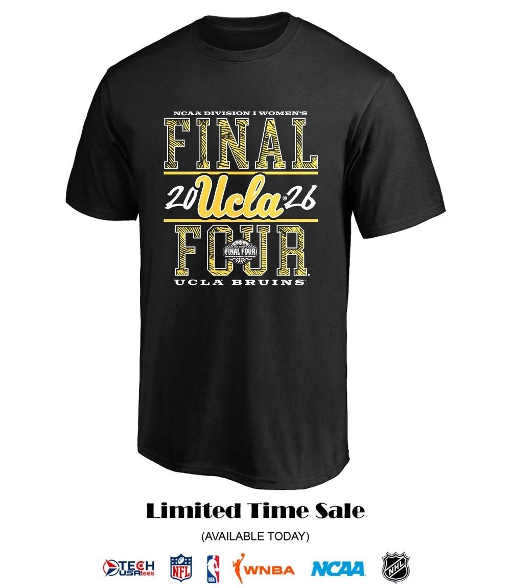 UCLA Bruins 2026 NCAA Division I Women’s Basketball Final Four shirt