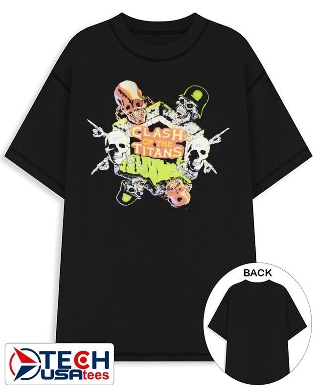 Clash of the Titans skulls shirt