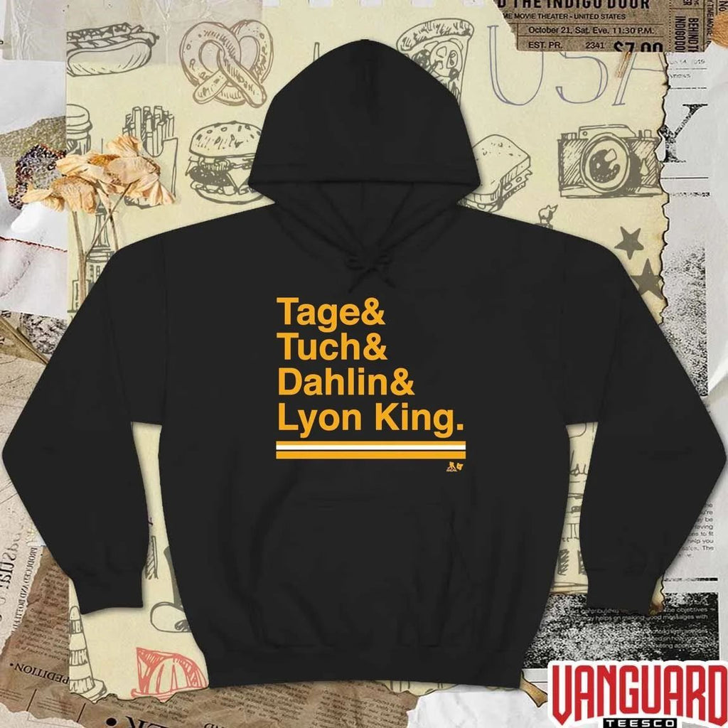 Buffalo Hockey Ampersand Tage And Tuch And Dahlin And Lyon King Buffalo Sabres 2026 NHL t-shirt