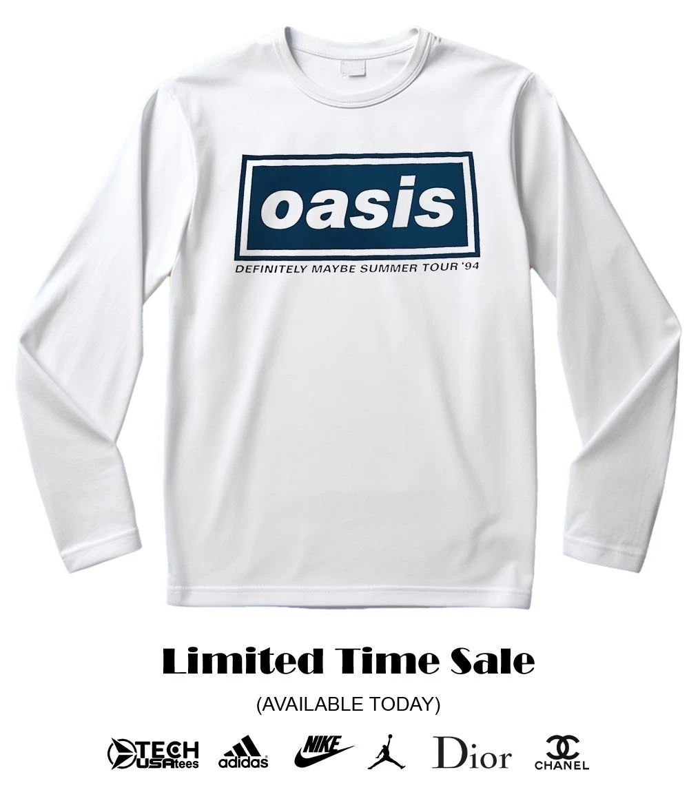Oasis Definitely Maybe Summer Tour ’94 shirt