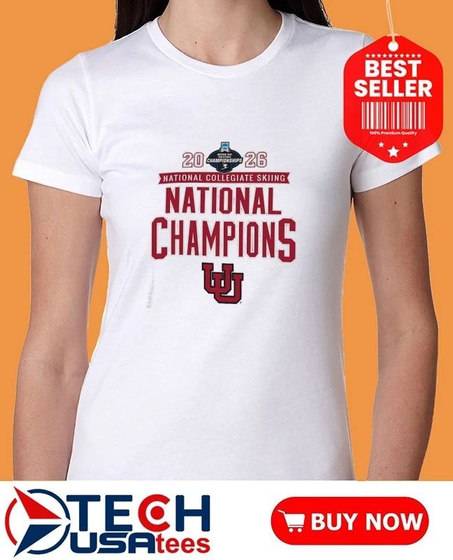 Utah Utes 2026 NCAA Skiing National Champions shirt