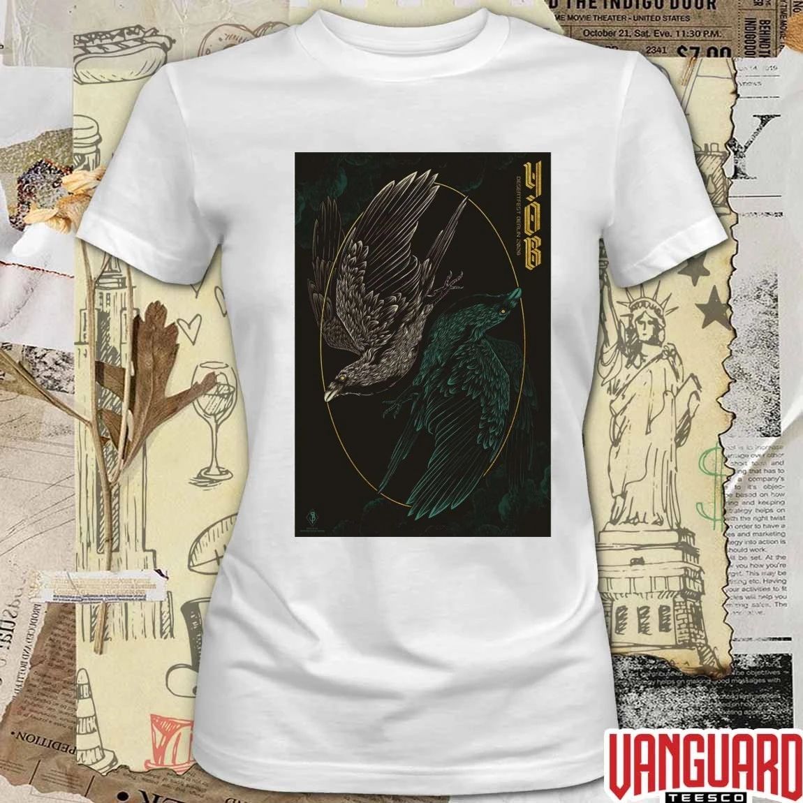 New YOB Desertfest Berlin 2026 Poster t-shirt