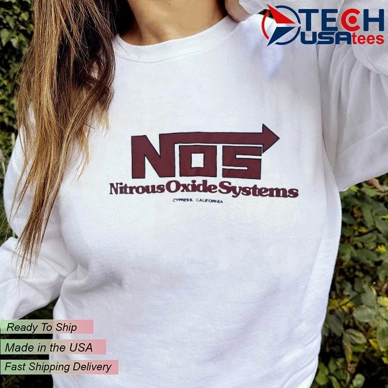 NOS Nitrous Oxide Systems Cypress California shirt