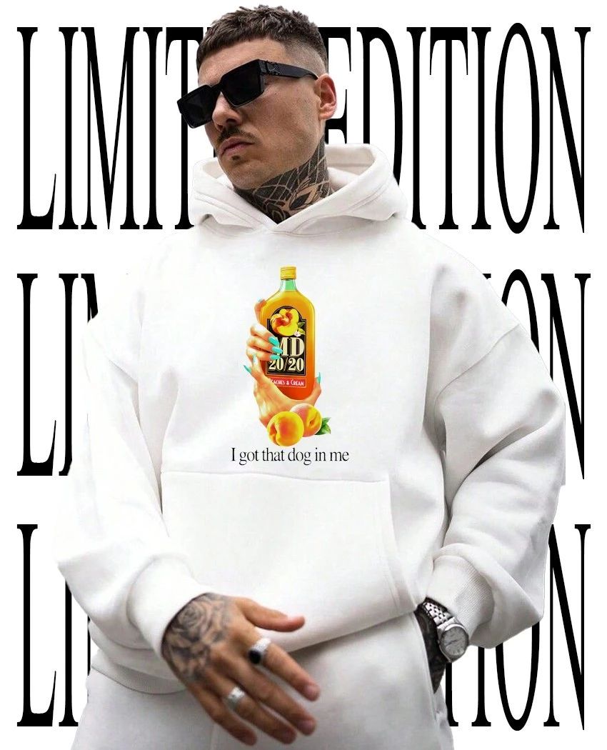 MD 20-20 Peaches Cream I got that dog in me tee