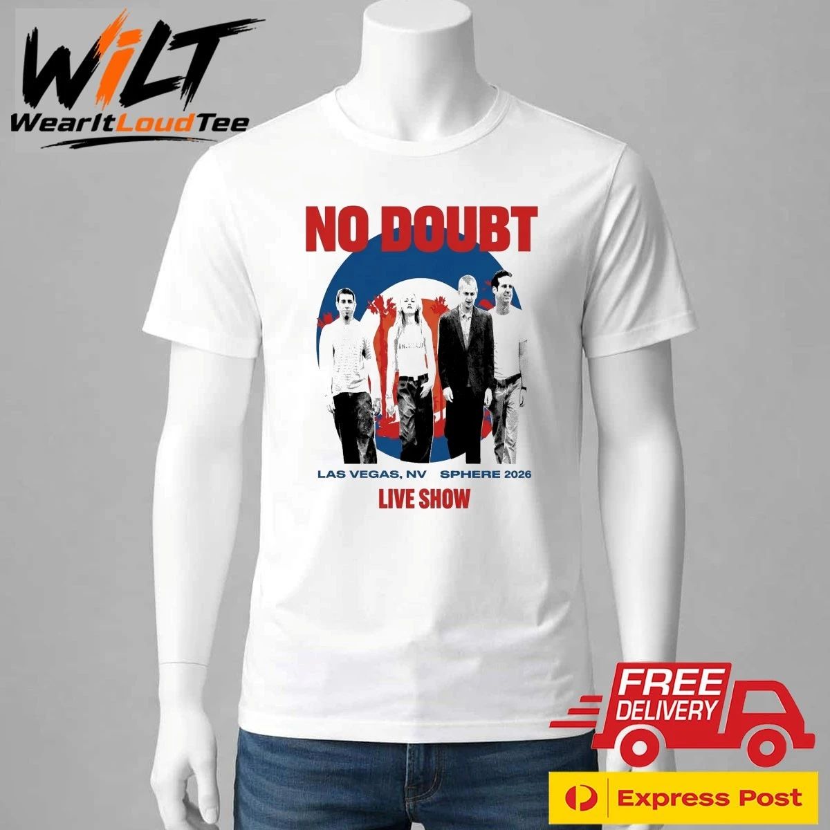No Doubt Live At Sphere Las Vegas 2026 Live Show Shirt