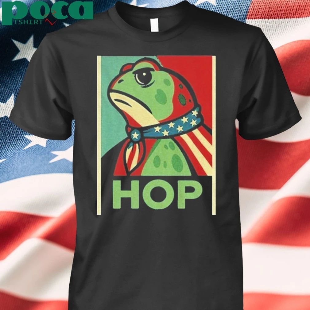 Hop No Hope Without Hop I Resist Portland Frog Shirt
