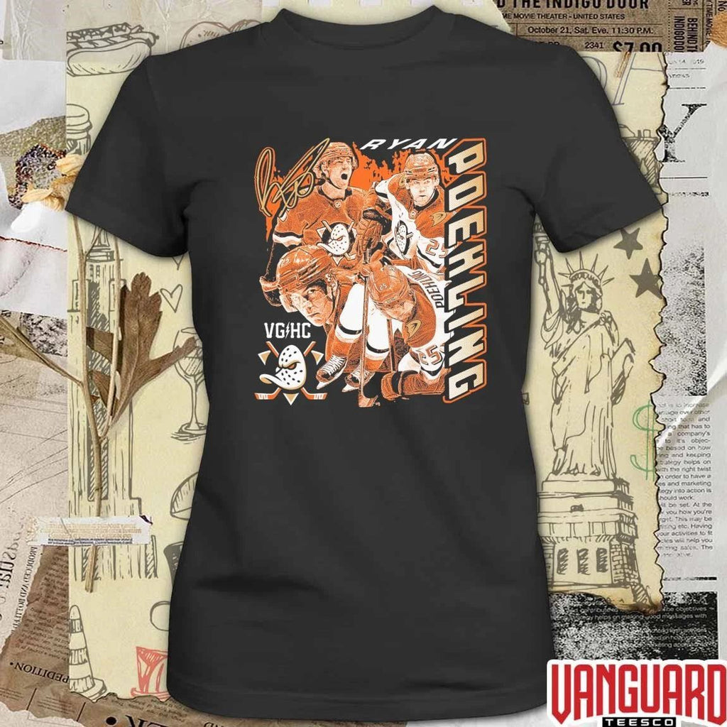 Ryan Poehling Poehling All Effort Anaheim Ducks NHL t-shirt