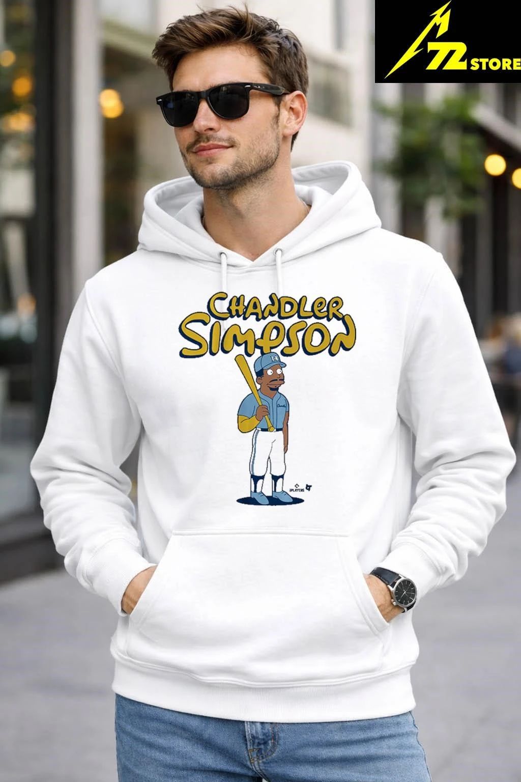 Chandler Simpson At the Bat Shirt