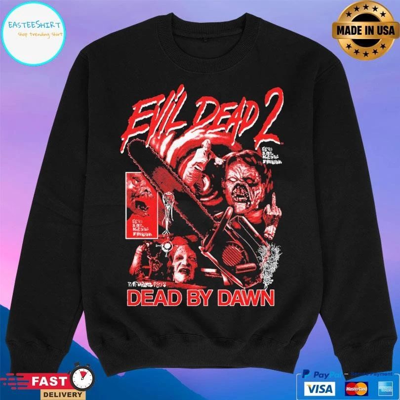 Evil Dead 2 Dead By Dawn Grueling Terror T-shirts