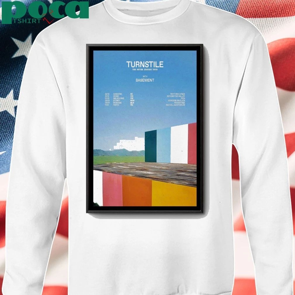 Tour 2025-2026 Turnstile Poster shirt