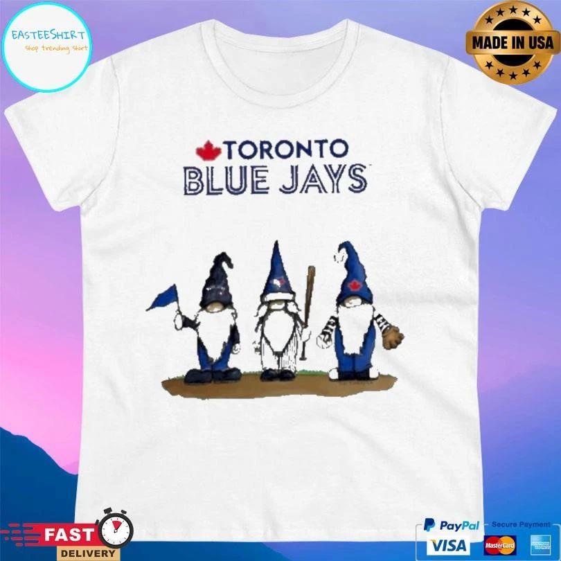 Nationals Gnomes With Toronto Blue Jays Basketball T-shirts