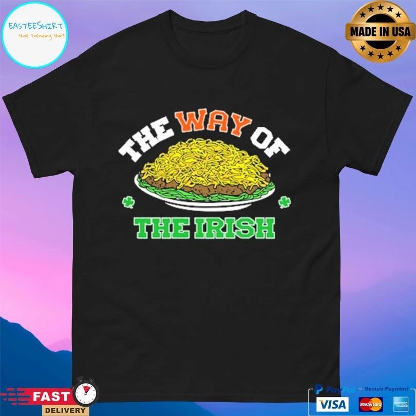 The Way Of The Irish Skyline Chili St Patrick’s Day T-shirts